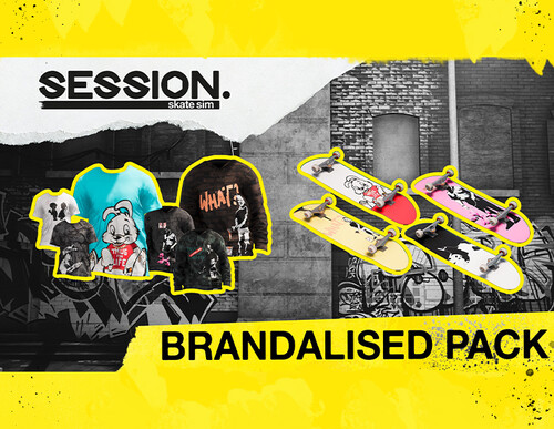 Купить Дополнение для игры Session: Skate Sim - Brandalised Pack (Steam)  5622422. Характеристики, отзывы и цены в Донецке