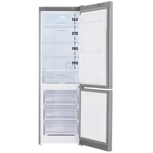 Купить Холодильник с морозильником  Indesit ITS 5180 XB серебристый  9082298. Характеристики, отзывы и цены в Донецке