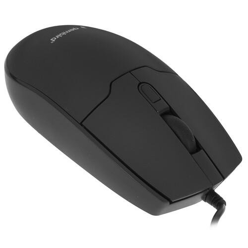 Купить Мышь проводная Gembird MOP-430  черный  4874922. Характеристики, отзывы и цены в Донецке