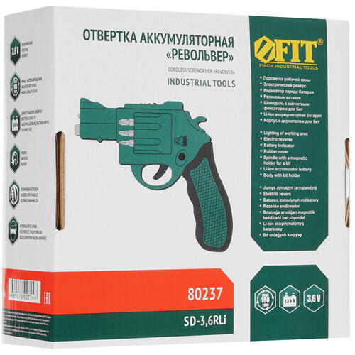 Купить Аккумуляторная отвертка FIT SD-3.6RLi  8198663. Характеристики, отзывы и цены в Донецке