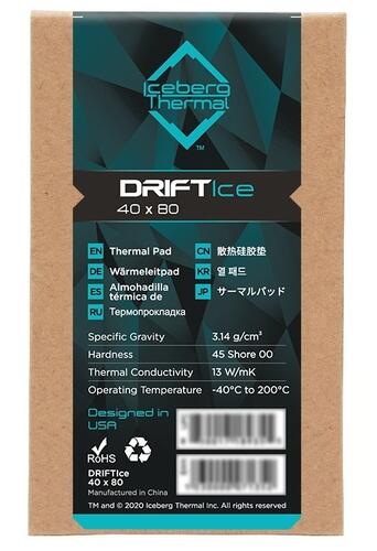Купить Термопрокладка Iceberg Thermal DRIFTIce [DRIFTICE15-A0A]  4762965. Характеристики, отзывы и цены в Донецке