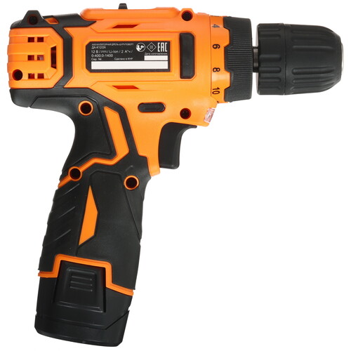 Купить Дрель-шуруповерт Вихрь ДА-К12/2А  5632859. Характеристики, отзывы и цены в Донецке