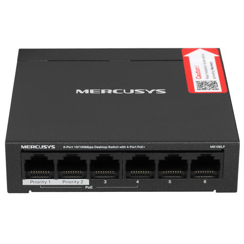 Купить Коммутатор Mercusys MS106LP  5416672. Характеристики, отзывы и цены в Донецке