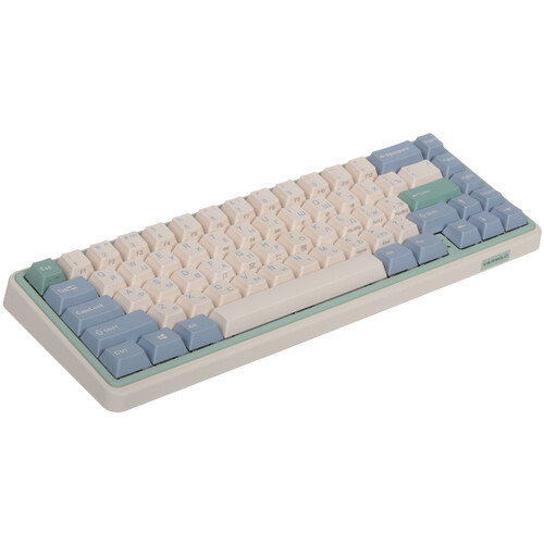 Купить Клавиатура проводная + беспроводная Varmilo VXT67 Eucalyptus  5486646. Характеристики, отзывы и цены в Донецке