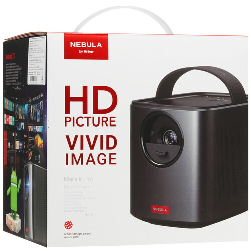 Купить Проектор Anker Nebula Mars II Pro черный  5445797. Характеристики, отзывы и цены в Донецке