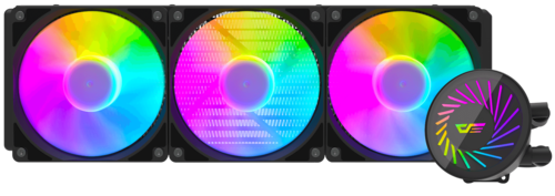 Купить Система охлаждения DarkFlash Radiant DCS 360 черная  5482463. Характеристики, отзывы и цены в Донецке