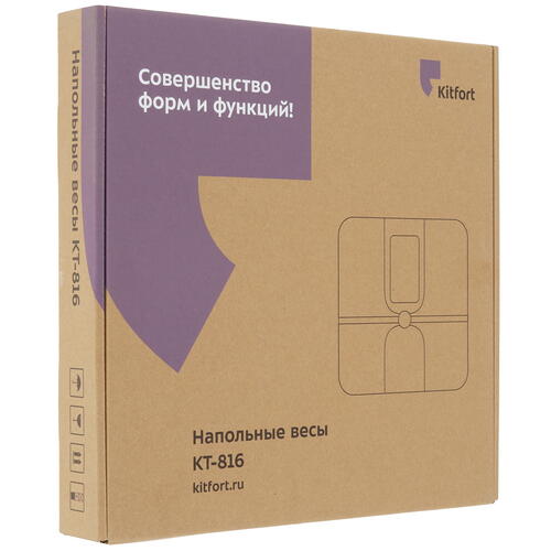 Купить Весы Kitfort КТ-816 голубой  9087742. Характеристики, отзывы и цены в Донецке