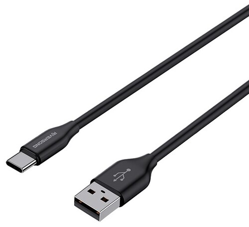 Купить Кабель круглый RIVERSONG USB Type-C - USB 2.0 Type-A черный 2 м  5489957. Характеристики, отзывы и цены в Донецке