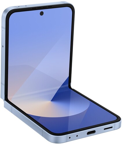 Купить 6.7" Смартфон Samsung Galaxy Z Flip6 512 ГБ голубой  5471021. Характеристики, отзывы и цены в Донецке