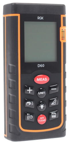 Купить Лазерный дальномер RGK D60  1080263. Характеристики, отзывы и цены в Донецке