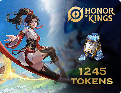 Купить Игровая валюта Honor of Kings  1245 Tokens  5499068. Характеристики, отзывы и цены в Донецке