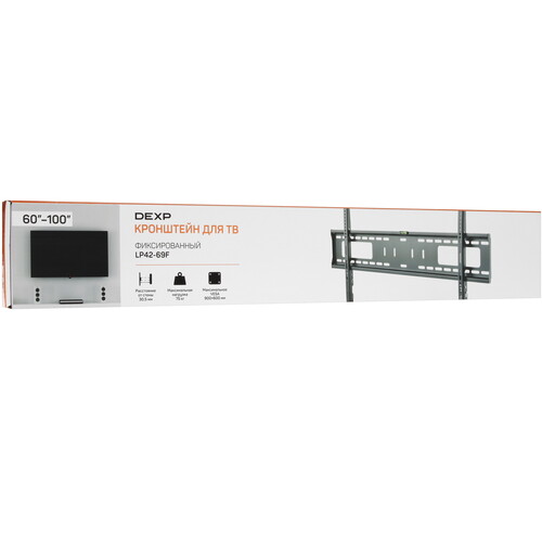 Купить Кронштейн для ТВ DEXP LP42-69F черный  9026027. Характеристики, отзывы и цены в Донецке