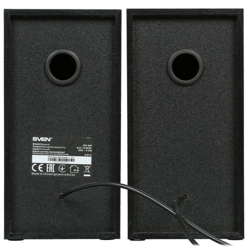 Купить Колонки SVEN SPS-509 черный  5063955. Характеристики, отзывы и цены в Донецке