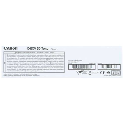 Купить Картридж лазерный Canon C-EXV50 черный, с чипом  7977378. Характеристики, отзывы и цены в Донецке