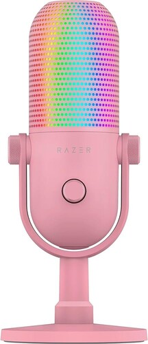 Купить Микрофон Razer Seiren V3 Chroma розовый  5478600. Характеристики, отзывы и цены в Донецке