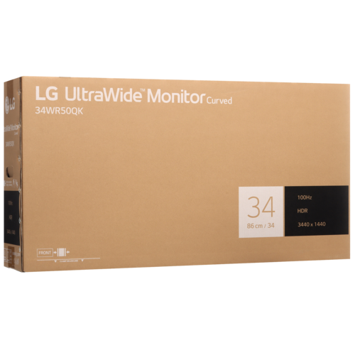 Купить 34" Монитор LG UltraWide 34WR50QK-B черный  5463970. Характеристики, отзывы и цены в Донецке