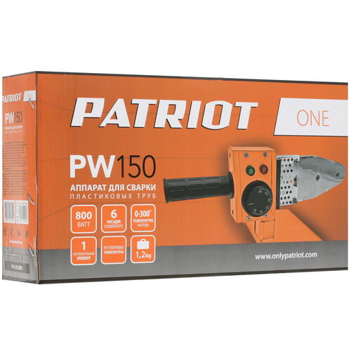 Купить Сварочный аппарат для полипропиленовых труб Patriot PW 150  1237401. Характеристики, отзывы и цены в Донецке