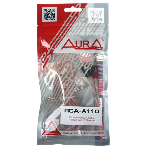 Купить Кабель межблочный AURA RCA-A110 MKII  5608274. Характеристики, отзывы и цены в Донецке