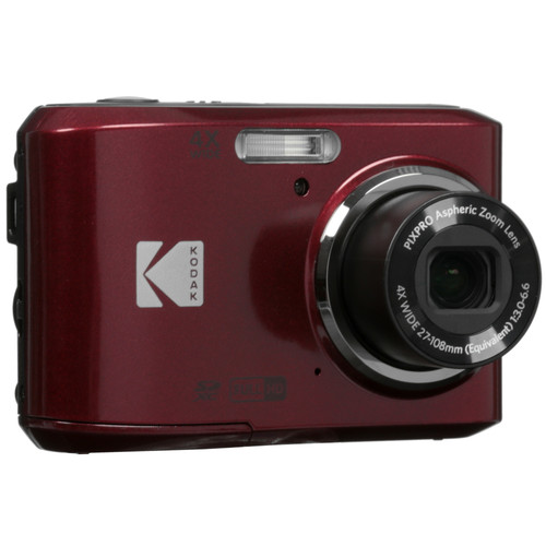 Купить Компактный фотоаппарат Kodak FZ45 красный  5468006. Характеристики, отзывы и цены в Донецке