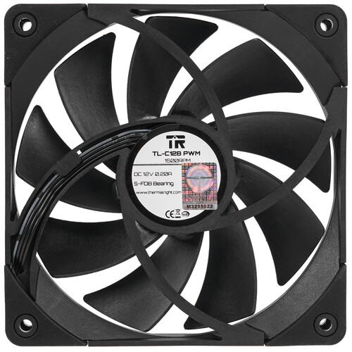 Купить Вентилятор Thermalright TL-C12-B  черный  5421895. Характеристики, отзывы и цены в Донецке