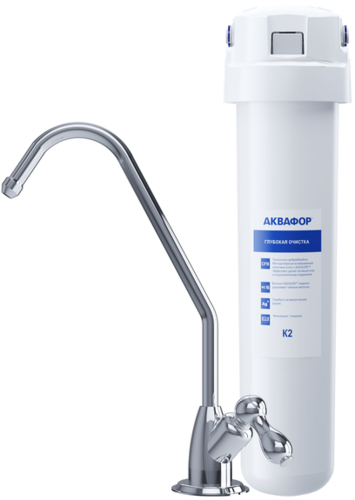Купить Проточный питьевой фильтр Аквафор Кристалл Соло  6616268. Характеристики, отзывы и цены в Донецке