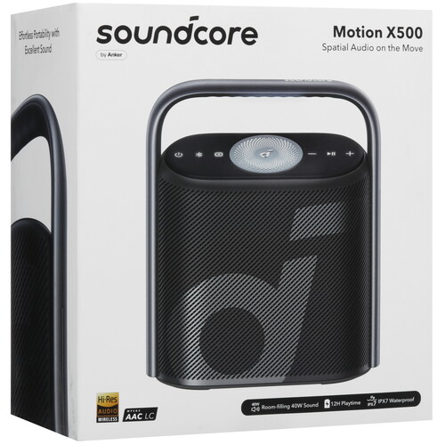 Купить Портативная колонка Anker Soundcore Motion X500, черный  5458956. Характеристики, отзывы и цены в Донецке