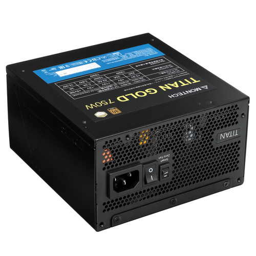 Купить Блок питания MONTECH TITAN GOLD 750 [TIS0123] черный  5401901. Характеристики, отзывы и цены в Донецке