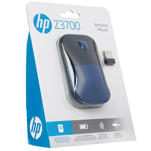 Купить Мышь беспроводная HP Wireless Mouse Z3700  1671798. Характеристики, отзывы и цены в Донецке