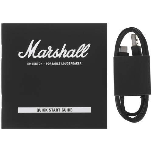 Купить Портативная колонка Marshall Emberton 2, черный  5058819. Характеристики, отзывы и цены в Донецке