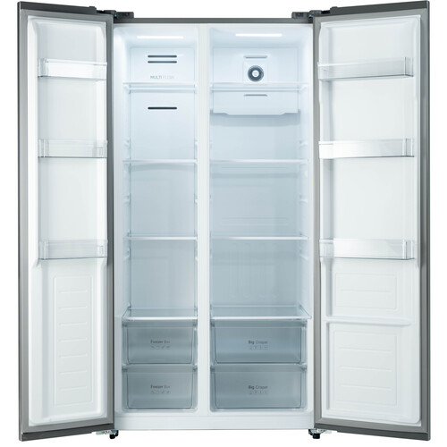 Купить Холодильник Side by Side   Бирюса SBS 541 TBG черный  9173435. Характеристики, отзывы и цены в Донецке