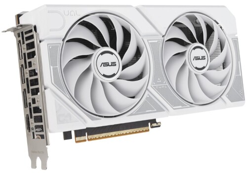 Купить Видеокарта ASUS GeForce RTX 5060 Dual White OC Edition  5641246. Характеристики, отзывы и цены в Донецке
