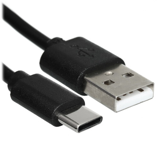 Купить Кабель круглый Aceline USB Type-C - USB 2.0 Type-A черный 1 м  9206150. Характеристики, отзывы и цены в Донецке