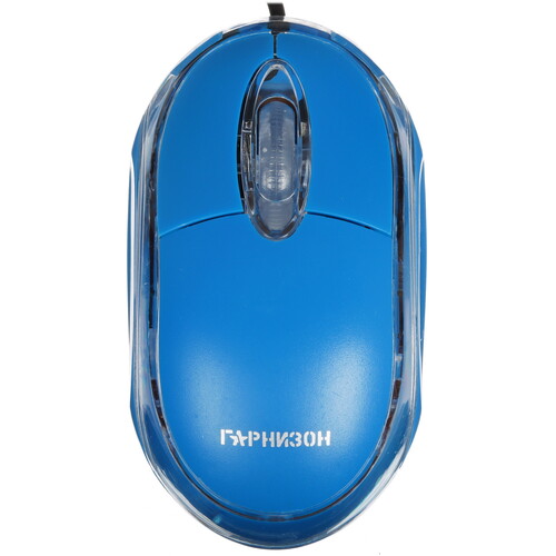 Купить Мышь проводная Гарнизон GM-100B  синий  8109361. Характеристики, отзывы и цены в Донецке