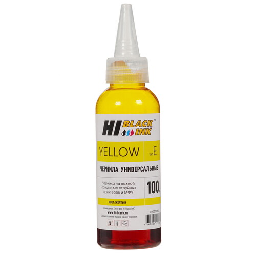 Купить Чернила водорастворимые Hi-Black 150701038301 желтый  5039322. Характеристики, отзывы и цены в Донецке