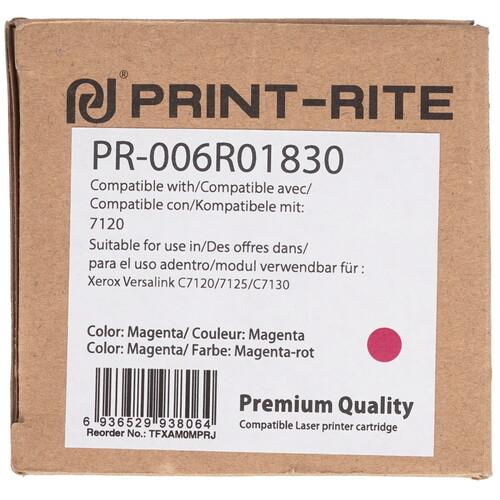 Купить Картридж лазерный Print-Rite PR-006R01830 пурпурный, с чипом  9101212. Характеристики, отзывы и цены в Донецке