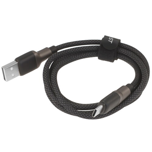 Купить Кабель круглый ACEFAST USB Type-C - USB 2.0 Type-A черный 1.2 м  9191080. Характеристики, отзывы и цены в Донецке
