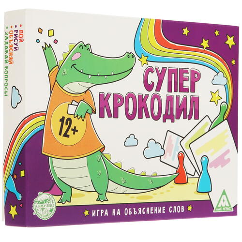 Купить Игра настольная "Суперкрокодил"  4820608. Характеристики, отзывы и цены в Донецке