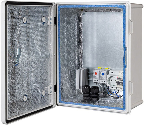 Купить Шкаф коммутационный Mastermann Пластик-2УТП+  9271845. Характеристики, отзывы и цены в Донецке