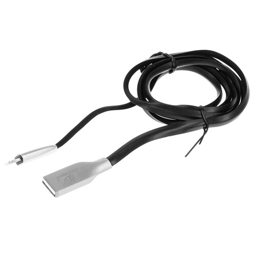 Купить Кабель круглый Cablexpert Lightning 8-pin - USB 2.0 Type-A черный 1 м  5485445. Характеристики, отзывы и цены в Донецке