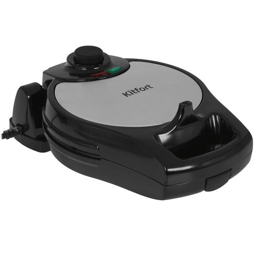 Купить Вафельница Kitfort КТ-1679 серебристый  9965899. Характеристики, отзывы и цены в Донецке