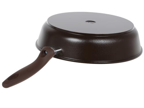 Купить Сковорода Vari Fresco Ceramica G31128, 28 см коричневый  1267297. Характеристики, отзывы и цены в Донецке
