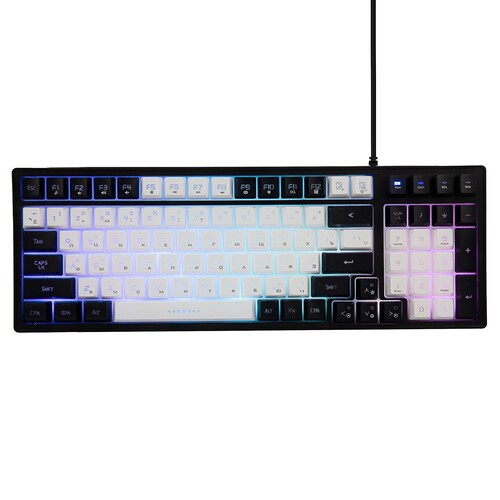 Купить Клавиатура проводная HIPER GKEY-1000 Venom  9134231. Характеристики, отзывы и цены в Донецке
