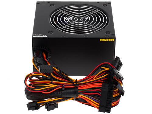 Купить Блок питания Chieftec ELEMENT 600W [ELP-600S] черный  1107519. Характеристики, отзывы и цены в Донецке