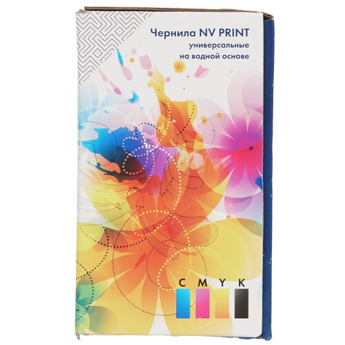 Купить Чернила  NV PRINT NV-INK100U-4 голубой, желтый, пурпурный, черный  9133615. Характеристики, отзывы и цены в Донецке
