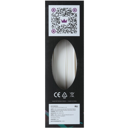 Купить Пластик CROWN CM-FILABS019W  9229237. Характеристики, отзывы и цены в Донецке