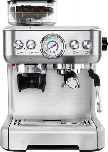 Купить Кофеварка рожковая Viatto VA-CMG8999PRO серебристый  9906367. Характеристики, отзывы и цены в Донецке