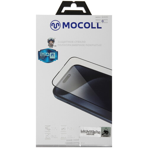 Купить Защитное стекло MOCOLL для экрана Apple iPhone 16  5493007. Характеристики, отзывы и цены в Донецке