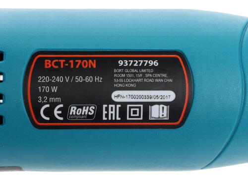 Купить Гравировальная машина Bort BCT-170N  1147324. Характеристики, отзывы и цены в Донецке