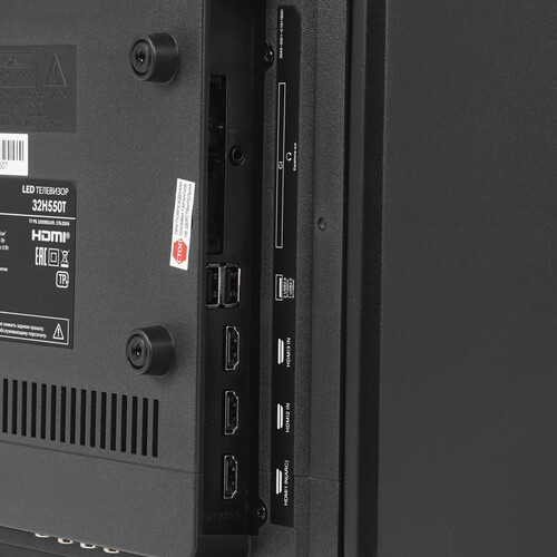 Купить 31.5" (80 см) Телевизор Leff 32H550T черный  9225893. Характеристики, отзывы и цены в Донецке