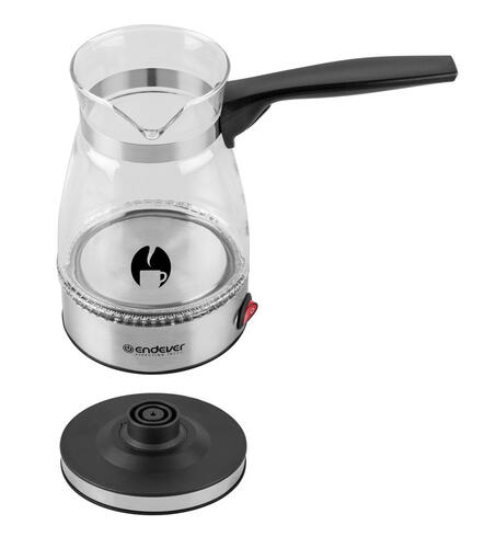 Купить Электрическая турка Endever COSTA-1015 серебристый  9081207. Характеристики, отзывы и цены в Донецке